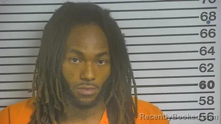 Mugshot of Jeremiah Dshawn Watson booked in Forrest County, Mississippi on July 2, 2026