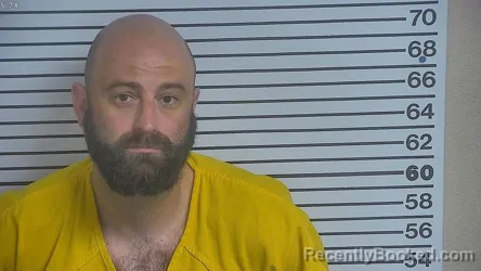 Mugshot of Jonathan Young booked in Forrest County, Mississippi on April 24, 2026