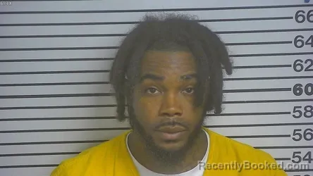 Mugshot of KWAME KHALIL BROWN booked in Forrest County, Mississippi on May 7, 2026