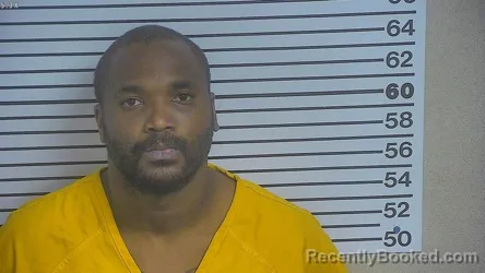 Mugshot of Kenneth Andre Chandler booked in Forrest County, Mississippi on September 8, 2026