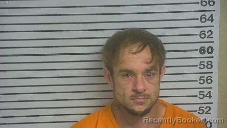 Mugshot of Kenneth Clark booked in Forrest County, Mississippi on April 25, 2026