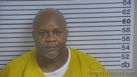 Mugshot of Keith Levell Carter booked in Forrest County, Mississippi on September 11, 2026