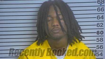 Booking photo from Forrest County, Mississippi