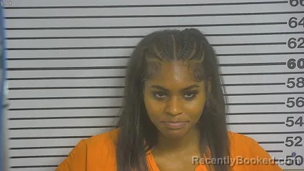 Mugshot of KAMIYAH DONALDSON booked in Forrest County, Mississippi on June 28, 2026