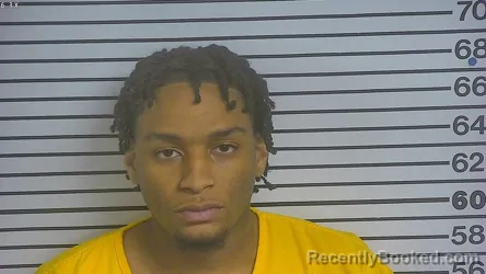 Mugshot of Kaveon Kentrell Hill booked in Forrest County, Mississippi on March 28, 2026