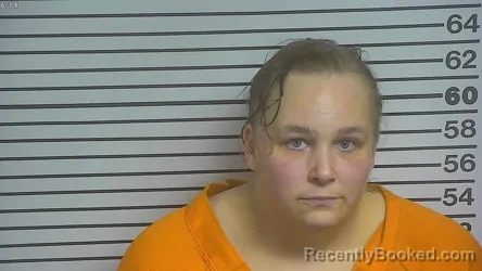 Mugshot of KRISTIN HOSEY booked in Forrest County, Mississippi on March 22, 2026