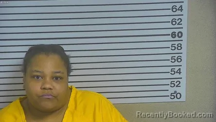 Mugshot of KADESHY JOHNSON booked in Forrest County, Mississippi on July 14, 2026