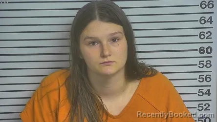 Mugshot of Kailee Runnels booked in Forrest County, Mississippi on September 1, 2026