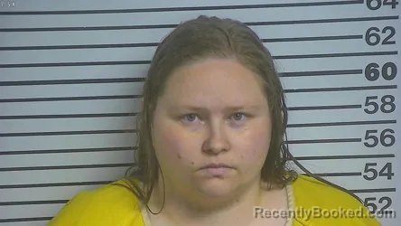 Mugshot of KASSANDRA MEREDITH SHANAS booked in Forrest County, Mississippi on April 18, 2026
