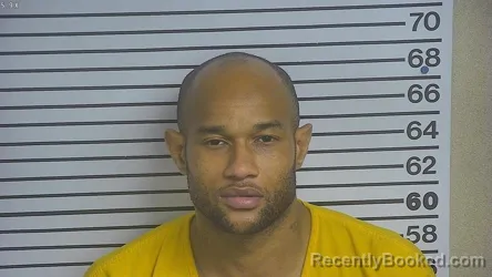 Mugshot of Kendrick Rayshawn Thames booked in Forrest County, Mississippi on June 6, 2026