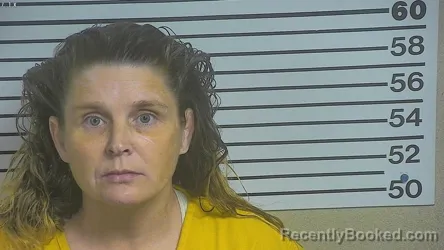 Mugshot of Kristen ELIZABETH Walter booked in Forrest County, Mississippi on July 7, 2026