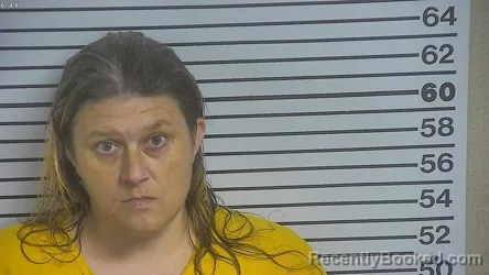 Mugshot of Krystle Ann Walters booked in Forrest County, Mississippi on October 2, 2026