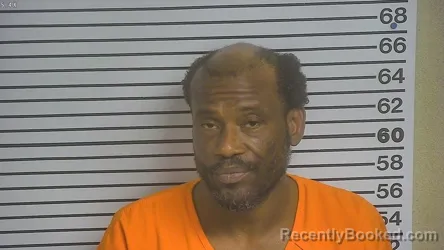 Mugshot of Leon Geter booked in Forrest County, Mississippi on March 30, 2026