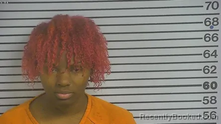 Mugshot of Laquisha Teriuna Hatten booked in Forrest County, Mississippi on April 4, 2026