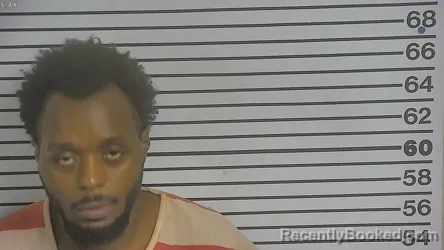 Mugshot of Laron Dontae Jordan booked in Forrest County, Mississippi on September 5, 2026