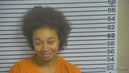 Mugshot of Lemanda Lenise Jackson booked in Forrest County, Mississippi on August 26, 2026