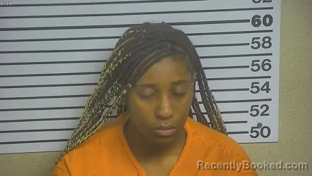 Mugshot of Ladarrica Lott booked in Forrest County, Mississippi on May 20, 2026