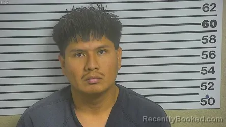 Mugshot of LUIS ANGEL SANCHEZ-VALASCO booked in Forrest County, Mississippi on May 8, 2026