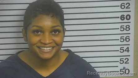 Mugshot of Lydia Feyauna Sands booked in Forrest County, Mississippi on September 4, 2026