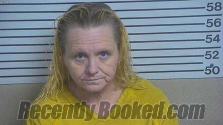 Booking photo from Forrest County, Mississippi