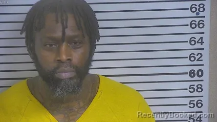 Mugshot of MICKEY JERMAINE BROWN booked in Forrest County, Mississippi on May 15, 2026