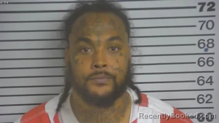 Mugshot of MARCUS CREEL booked in Forrest County, Mississippi on May 11, 2026