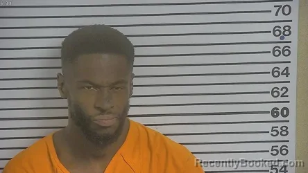 Mugshot of Marques Devon Donaldson booked in Forrest County, Mississippi on September 3, 2026