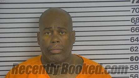 Booking photo from Forrest County, Mississippi