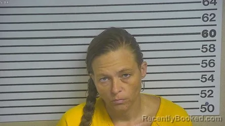 Mugshot of Melissa Inez Stringer Hernandez booked in Forrest County, Mississippi on August 30, 2026