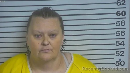 Mugshot of Melissa King booked in Forrest County, Mississippi on May 22, 2026