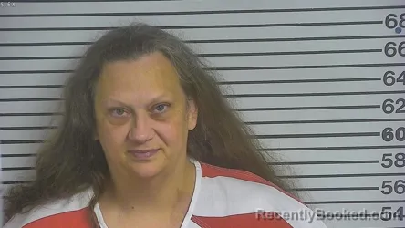 Mugshot of MELISSA SUE LEGGETT booked in Forrest County, Mississippi on May 17, 2026
