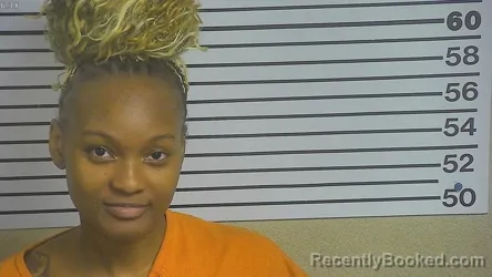 Mugshot of Makiyyah Ruffin booked in Forrest County, Mississippi on March 12, 2026