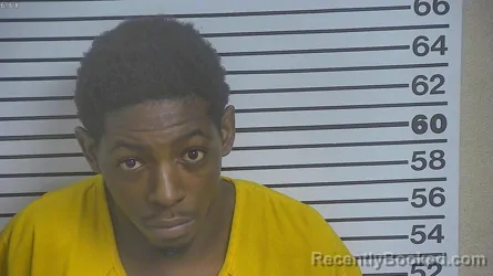 Mugshot of Marquez Scott booked in Forrest County, Mississippi on October 23, 2026