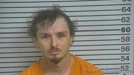 Mugshot of Michael Patric Spence booked in Forrest County, Mississippi on May 24, 2026