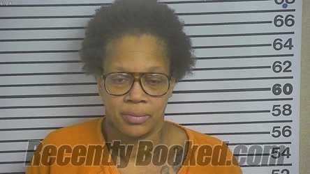 Booking photo from Forrest County, Mississippi