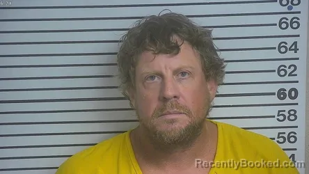 Mugshot of MICHAEL MARTIN THOMAS booked in Forrest County, Mississippi on July 17, 2026