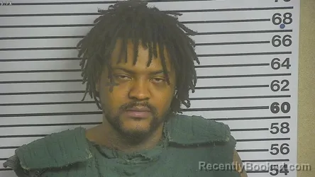 Mugshot of Markevious Jevon Williams booked in Forrest County, Mississippi on September 20, 2026