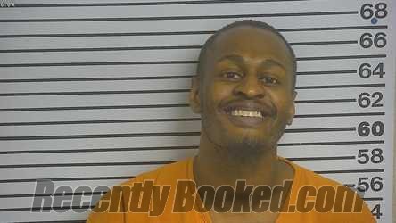 Booking photo from Forrest County, Mississippi