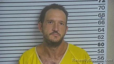 Mugshot of MICHEAL COLTON WEISBRODT booked in Forrest County, Mississippi on July 17, 2026
