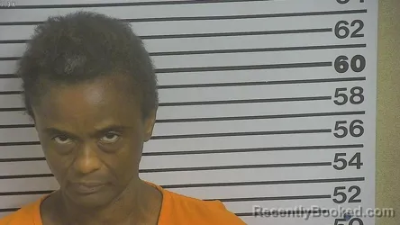 Mugshot of NATASHA BUTLER booked in Forrest County, Mississippi on July 9, 2026