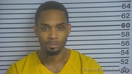 Mugshot of NATRELL ANTWAN EVANS booked in Forrest County, Mississippi on May 5, 2026