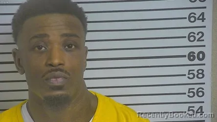 Mugshot of Nyiene J Johnson booked in Forrest County, Mississippi on March 30, 2026