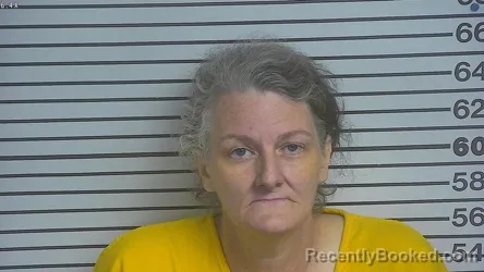 Mugshot of NANCY MILLER booked in Forrest County, Mississippi on March 30, 2026