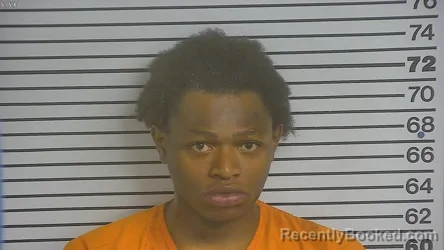 Mugshot of ONTARIUS ARMSTRONG booked in Forrest County, Mississippi on April 27, 2026