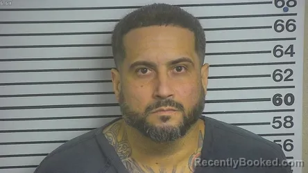 Mugshot of OMAR CRUZ-LOPEZ booked in Forrest County, Mississippi on July 14, 2026