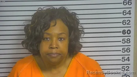 Mugshot of Pamela Randolph booked in Forrest County, Mississippi on April 1, 2026
