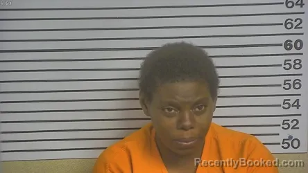 Mugshot of QUYANNA RIKEAL ANDERSON booked in Forrest County, Mississippi on July 10, 2026