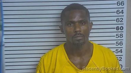 Mugshot of Roderick Antwaun Bolton booked in Forrest County, Mississippi on July 8, 2026