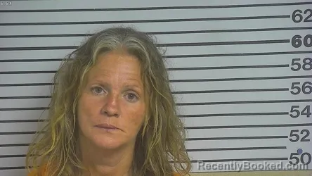 Mugshot of RENA JANEA BRYANT booked in Forrest County, Mississippi on May 19, 2026