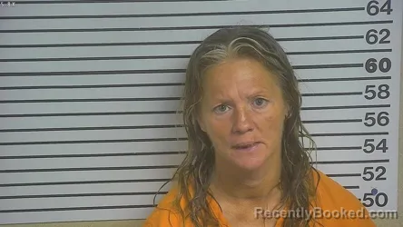 Mugshot of Rena Janea Bryant booked in Forrest County, Mississippi on July 26, 2026